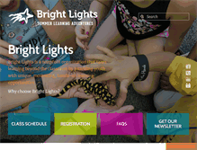 Tablet Screenshot of brightlights.org